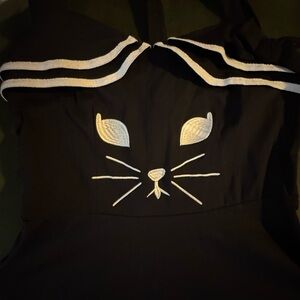 Kitschy Cat Sailor Dress